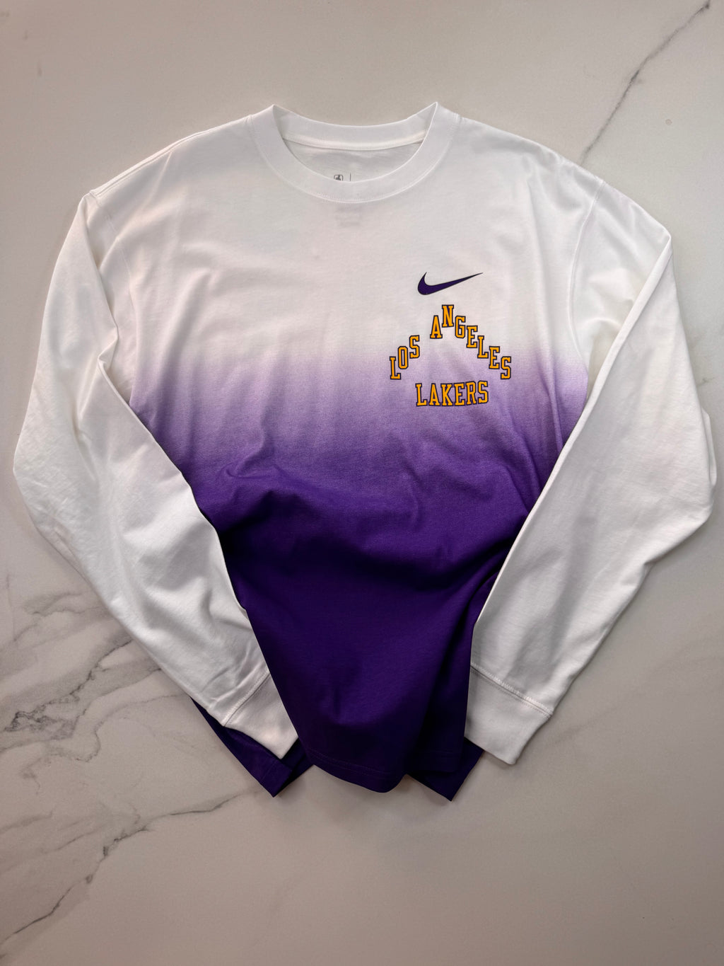 Camiseta manga larga NBA Los Ángeles lakers