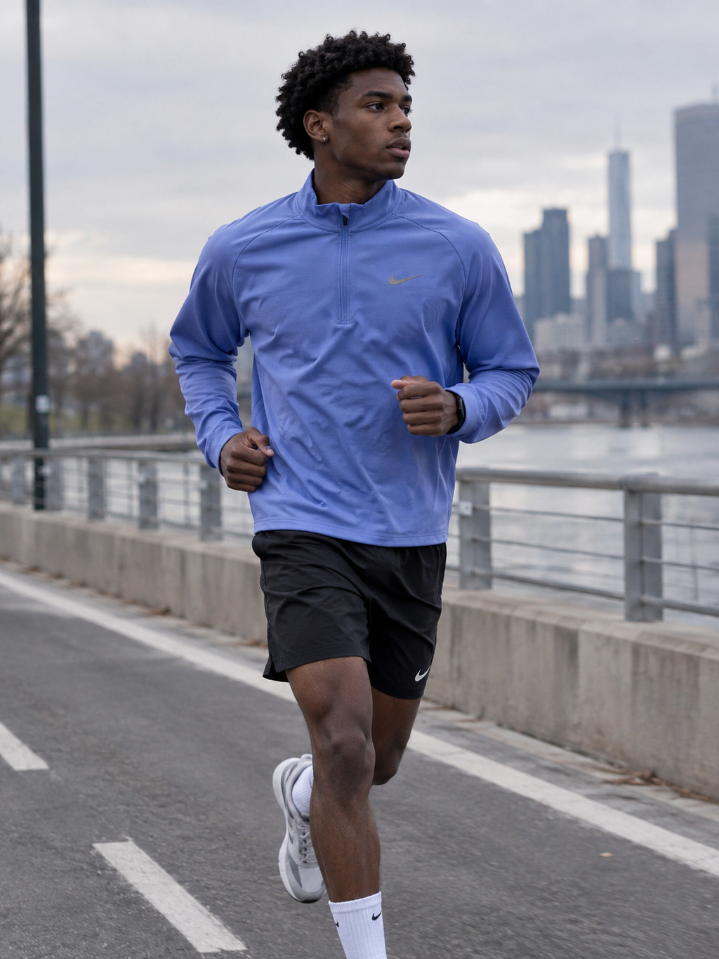 Nike stride dri-fit capa intermedia