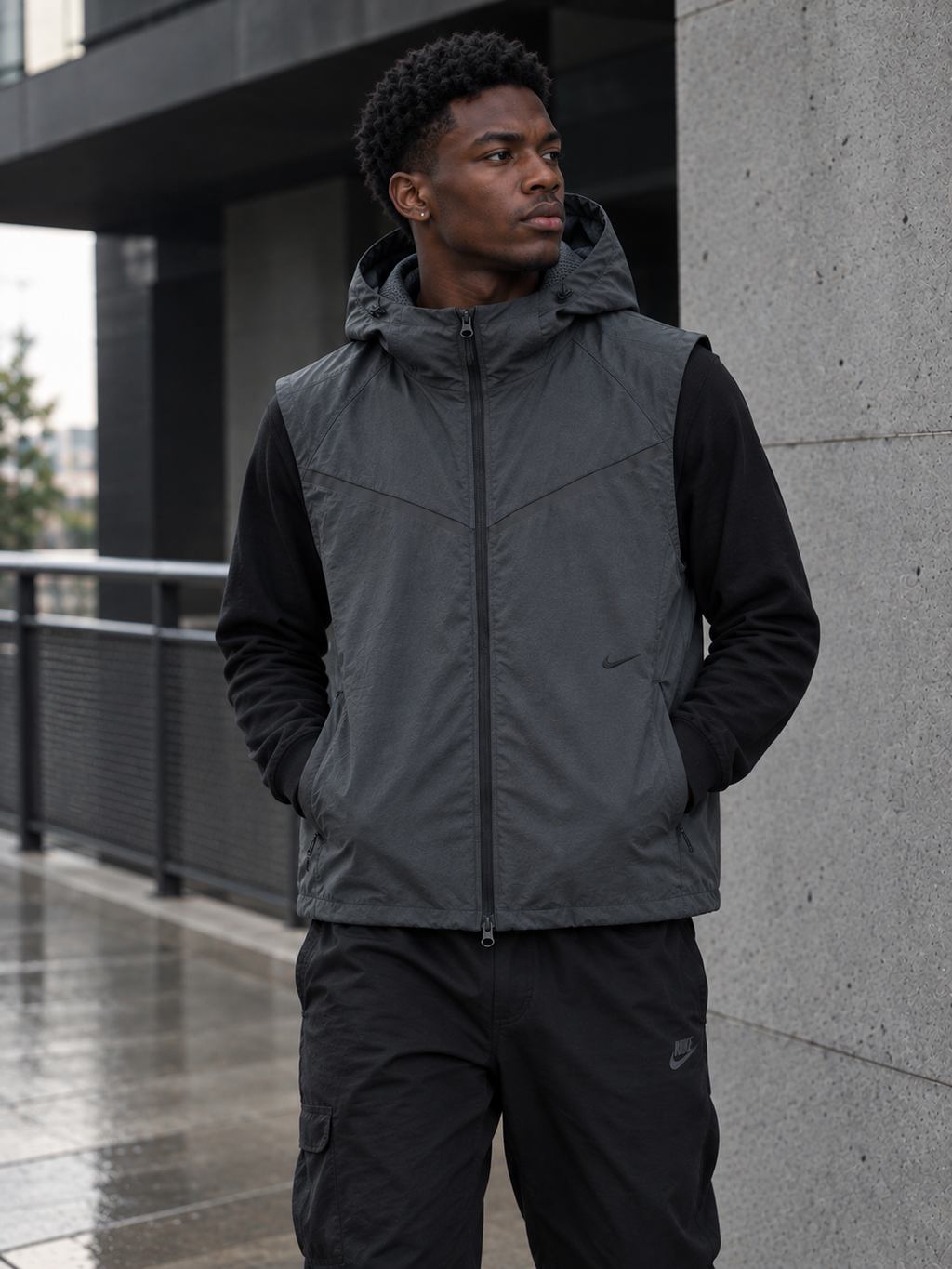 Nike Tech Chaleco Windrunner de tejido Woven Dri-FIT