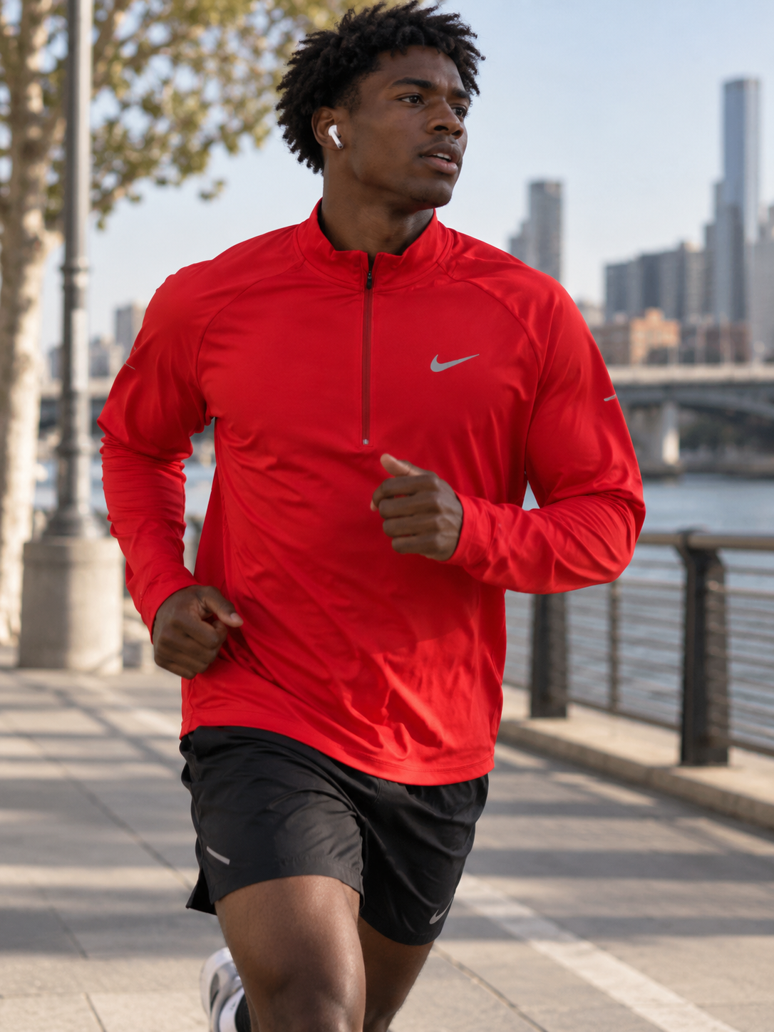 Nike stride dri-fit capa intermedia