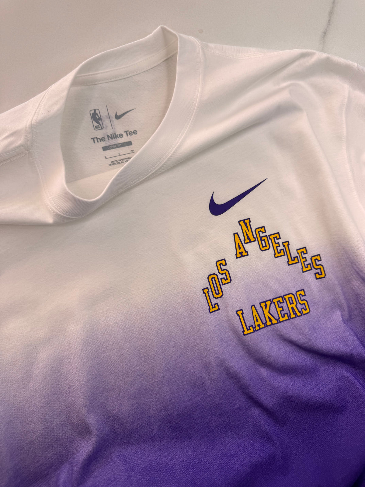 Camiseta manga larga NBA Los Ángeles lakers