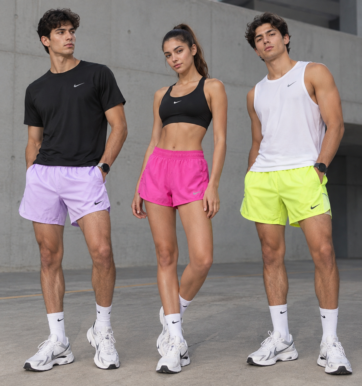Pantalón corto running UNISEX