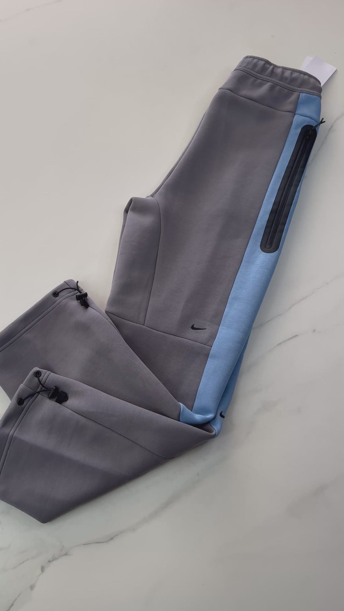 Nike tech colour block openhem fleece
